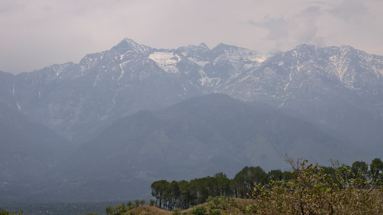 Dharamsala hills surrounding view