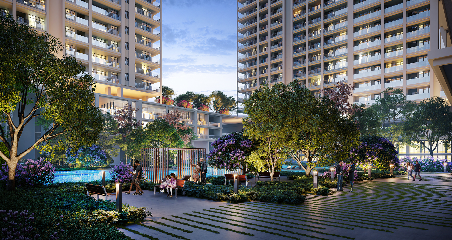 TARC Kailāsa — building amenities